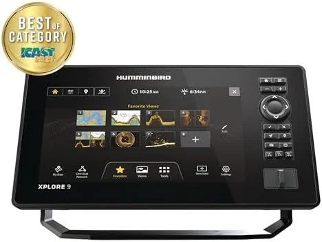 humminbird xplore 9 gps fish finder with transducer, mega side imaging+ & hd touchscreen displays. humminbird xplore 9 gps fish finder with transducer, mega side imaging+ & hd touchscreen displays.