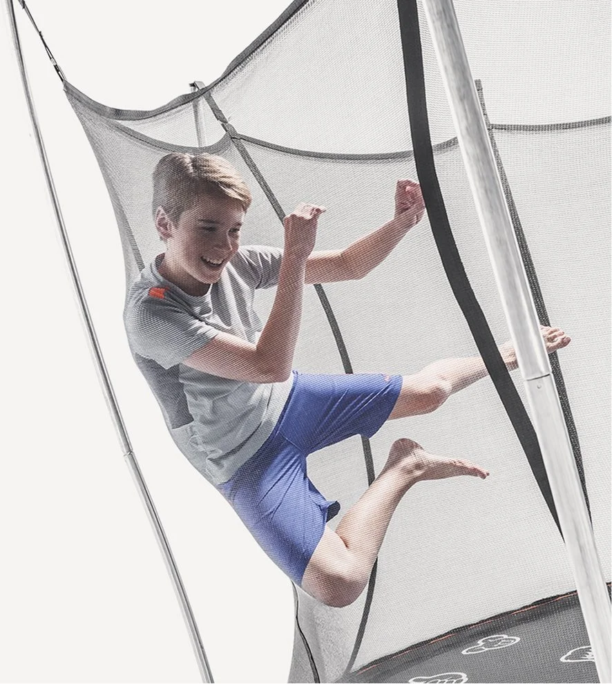 vuly safe outdoor trampoline round springless trampolines with safety enclosure net vuly safe outdoor trampoline round springless trampolines with safety enclosure net