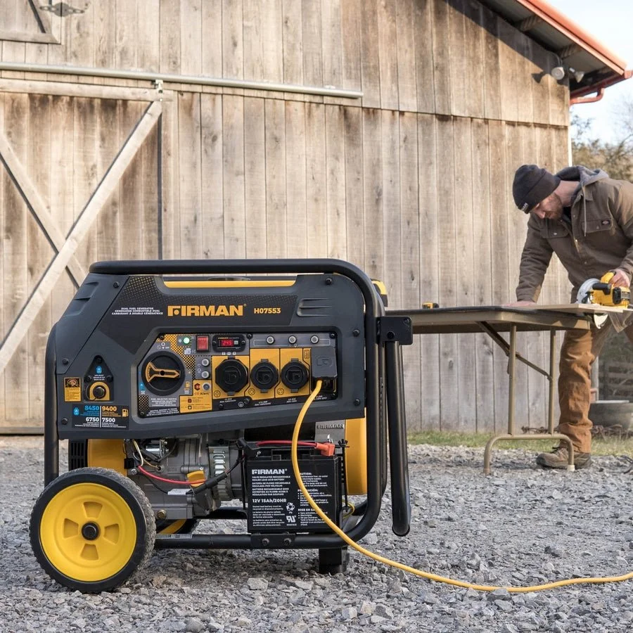 firman h07553 7500/9400w dual fuel generators. firman h07553 7500/9400w dual fuel generators.