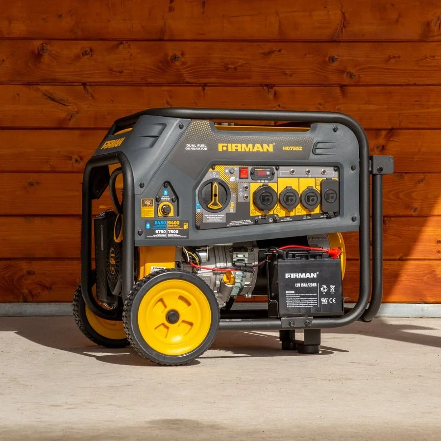 firman h07552 9400w dual fuel generators. firman h07552 9400w dual fuel generators.