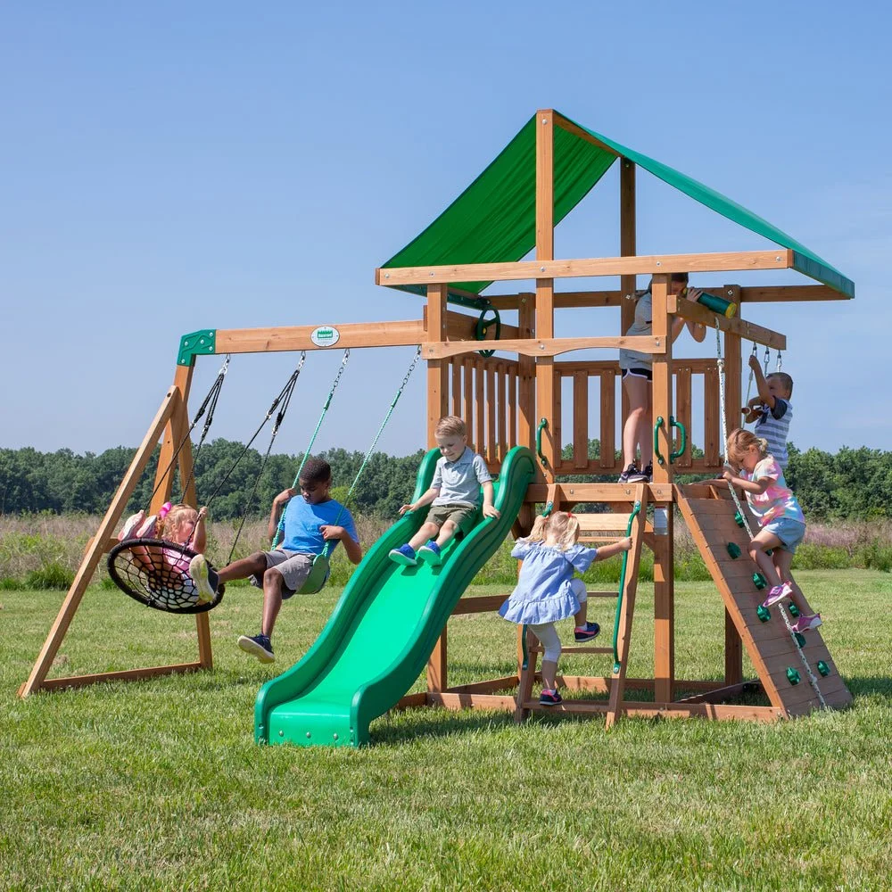 backyard discovery grayson peak swing set backyard discovery grayson peak swing set