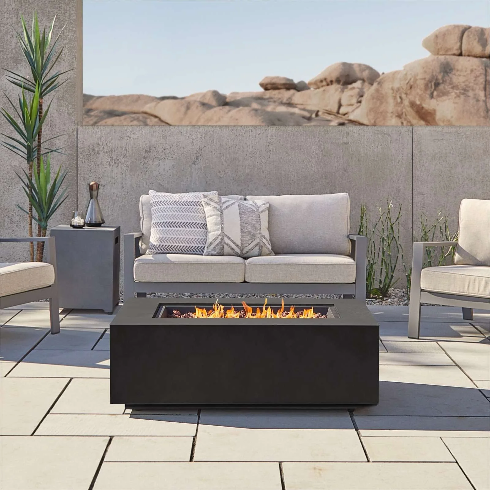 real flame aegean 42″ rectangle propane gas outdoors fire tables real flame aegean 42″ rectangle propane gas outdoors fire tables
