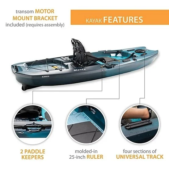 aurora fusion lifetime manta 10 ft. sit on top angler kayaks aurora fusion lifetime manta 10 ft. sit on top angler kayaks