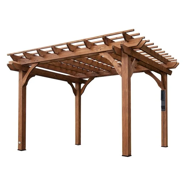 backyard discovery 10′ x 12′ cedar pergolas backyard discovery 10′ x 12′ cedar pergolas
