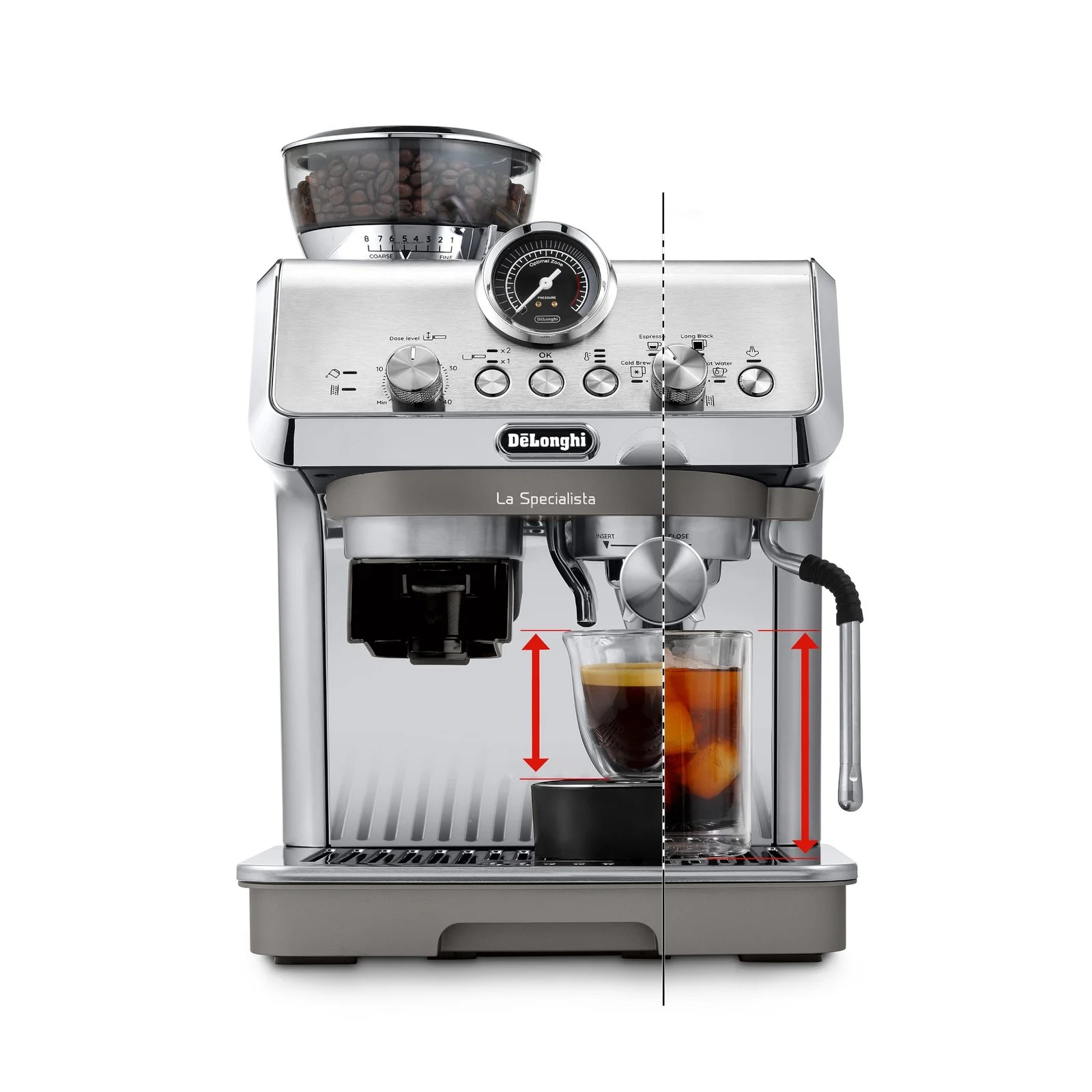 breville barista express espresso machines bes870xl, brushed stainless steel breville barista express espresso machines bes870xl, brushed stainless steel